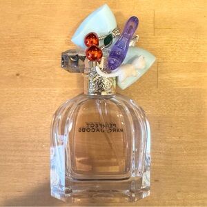 Marc Jacobs Perfect Perfume 1.6 Fluid Oz Bottle More Than Half Full